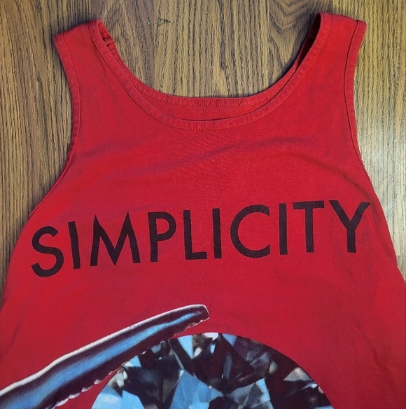 Diamond Supply Mens XL sleeveless Muscle Shirt Simplicity USA Made A97 - Picture 4 of 6